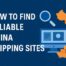 How to find a reliable shipping agent in China souricingxpro