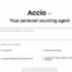 Accio AI sourcing agent