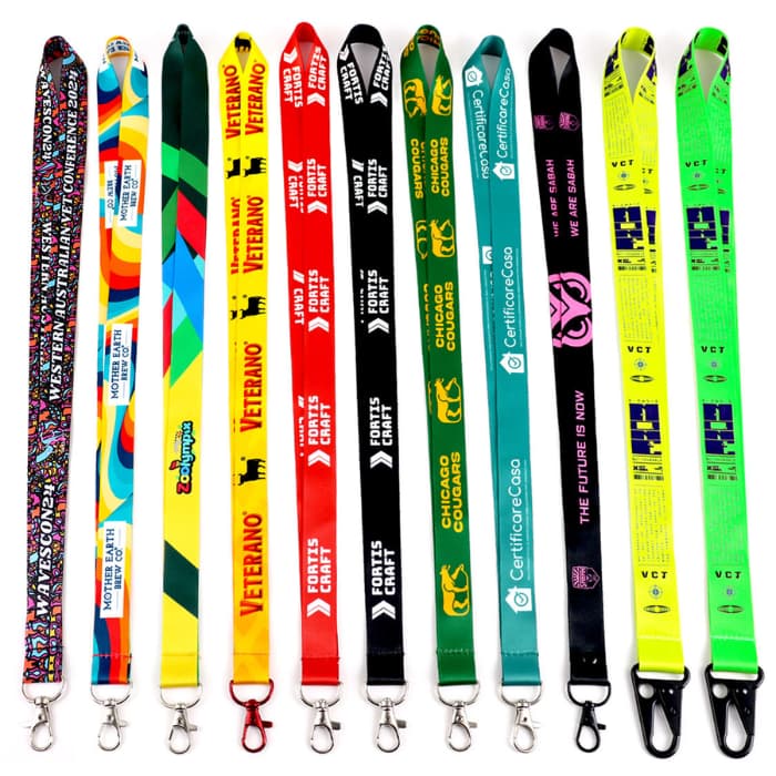Promotional Items custom lanyards for events retail staff and giveaways